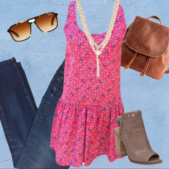 Staring at Stars Urban Outfitters Tank Dress EUC - Picture 2 of 7